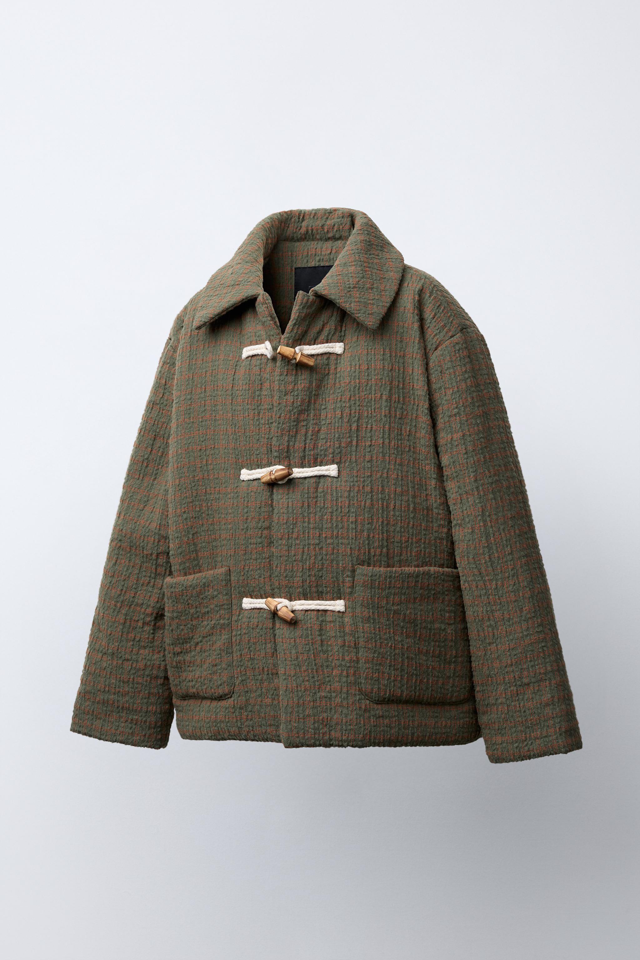 PLAID FIREMAN CLASP JACKET